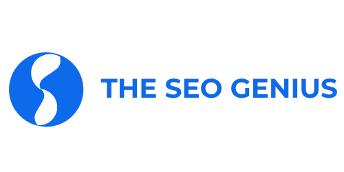 THE SEO GENIUS Logo and Word Mark