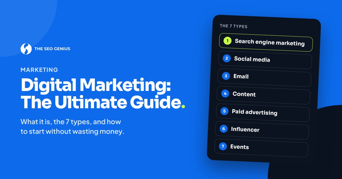 Digital Marketing: The Ultimate Guide [2025]